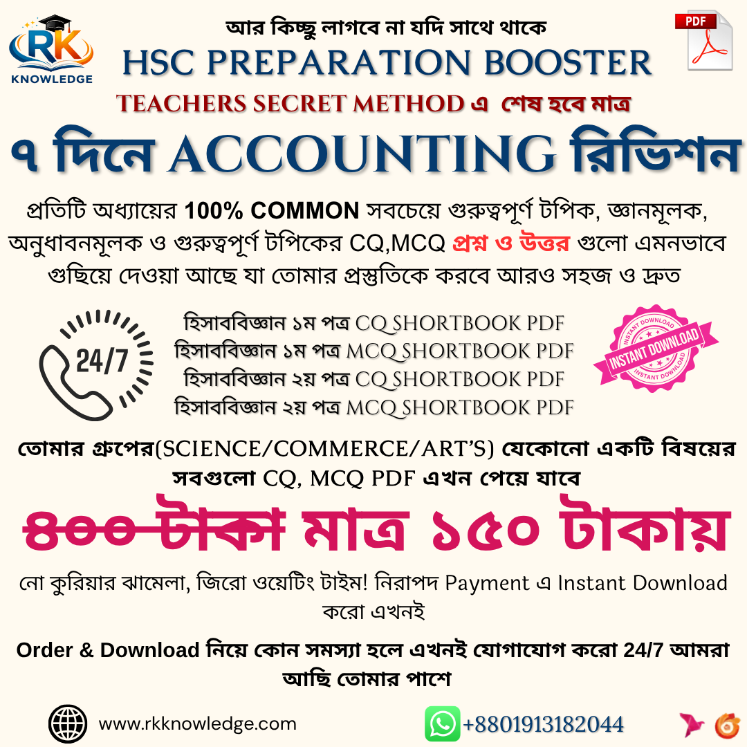 Accounting 1st+2nd ( CQ + MCQ ) EBI Free